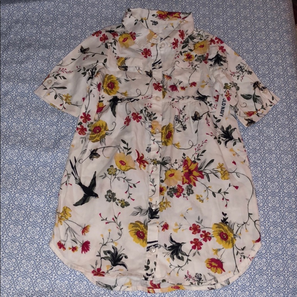 Toddler girl floral dress
